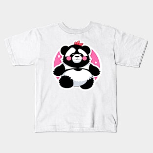 Funny Panda Kids T-Shirt